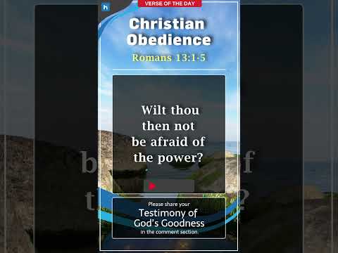 Romans 13:1–5 | Christian Obedience