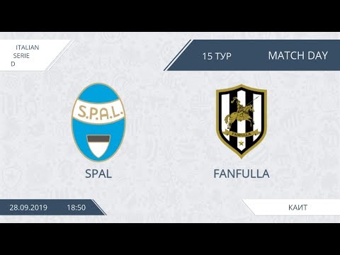 AFL19. Italy. Serie D. Day 15. SPAL - Fanfulla