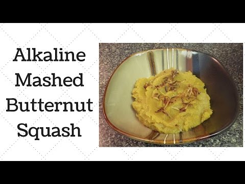 Mashed Butternut Squash Dr.Sebi Alkaline Electric Recipe