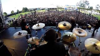 Barón Rojo - Hermano del rock and roll - Quitofest 2017 (Drum Cam)