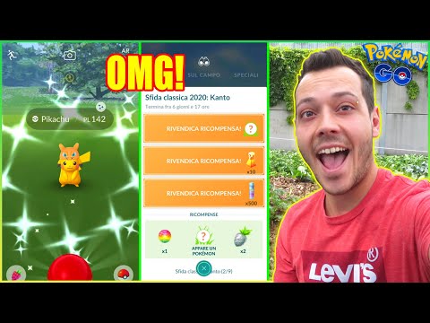 CATTURO *SHINY* PIKACHU CHARIZARD! (Sfida Classica Kanto) - Pokémon GO ITA