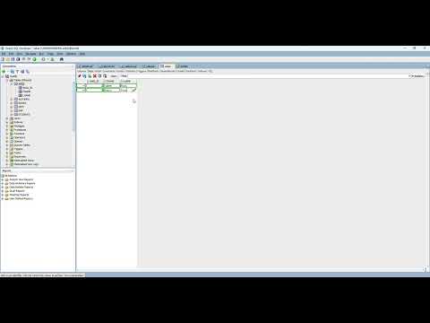 Oracle 32 Insert Data Into A Table Using Sql Developer