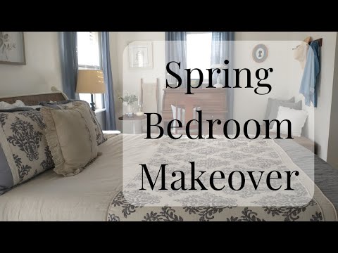 Spring Bedroom: Cozy and Inviting Bedroom Makeover : Decorate With Me