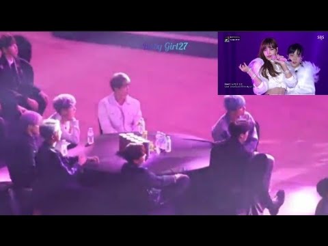 BTS reaction to Blackpink - 'So Hot' Performance SBS Gayo Daejun !!!