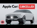 Why Apple Cancelled The Apple Car Project Titan Explained