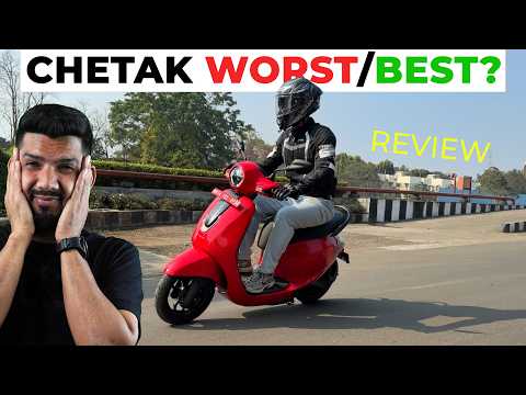 Bajaj Chetak C2501 Ride Review: Best or Worst EV Scooter from BAJAJ?