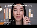 Rare Beauty under eye brightener review, swatches & concealer comparison!