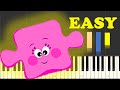 Mitch Match Theme Song EASY Piano Tutorial