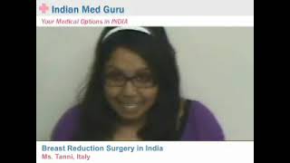 Ms. Tanni, Italy patient video testimonial India