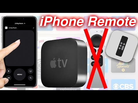 How To Use The iPhone As An Apple TV Remote - Lost Apple TV 4K Remote