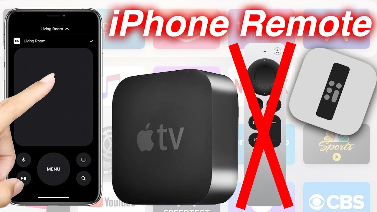 How do I pair my iPhone with my Apple TV remote?