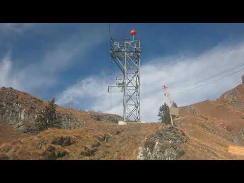 Luftseilbahn Fionnay - Louvie Bergfahrt 2020 Teil 1 - cable car Switzerland