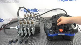 عجلة مشط التبن Walvoil DPX100 أربعة أقسام 2 فولت / 24 فولت معوضة بعد لـ آلات البناء | صورة 4 - Machineryline