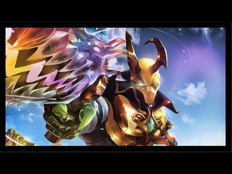 Golden Androxus Skin Paladins Gameplay [GER]