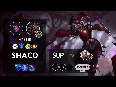 Shaco Support vs Rakan - KR Master Patch 11.21