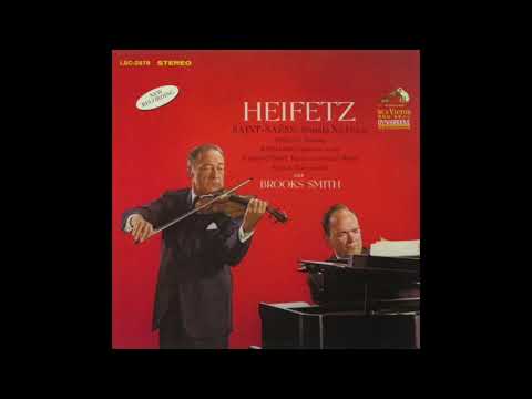 Heifetz - Four Short Pieces for Violin and Piano.  First playing of 54 year old record!