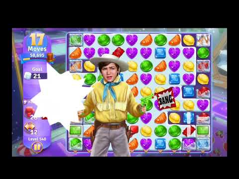 Wonka's World of Candy Level 540 NO BOOSTERS - A S GAMING ✔