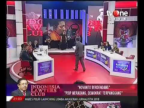 ILC 27 Maret 2018 Arteria Dahlan PDIP Mengajak Orang untuk Berfikir Logis tidak