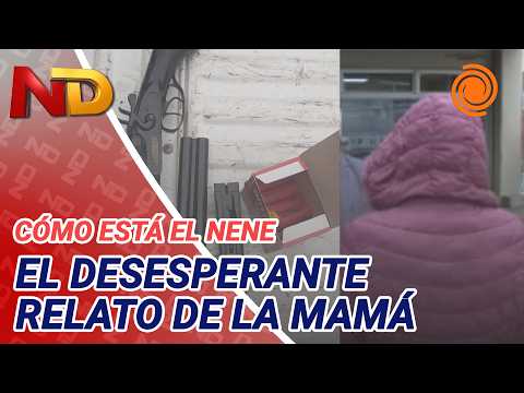 HABLÓ la MAMÁ del NENE BALEADO frente a una escuela en Córdoba: “Pensé que me lo habían matado”
