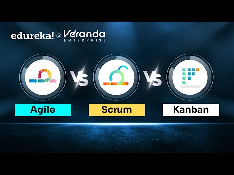 Agile vs Scrum vs Kanban | WHAT's the BEST Agile Framework for You? | Edureka