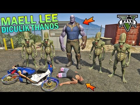 PREMAN TERKUAT DICULIK THANOS!! - GTA 5 YOUTUBER KOCAK PARODY