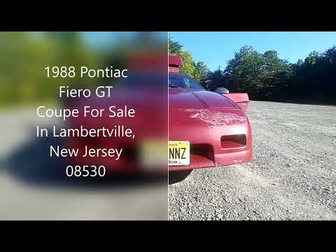 1988 Pontiac Fiero (CC-1622538) for sale in Lambertville, New Jersey