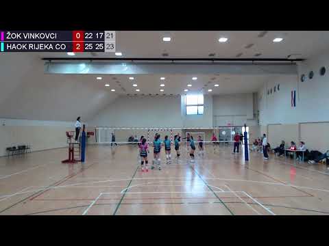 14.1.2023., PH JUNIORKE, GRUPA A, ŽOK VINKOVCI - HAOK RIJEKA CO