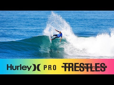 Wilkinson vs. Durbidge vs. Ewing - Round One, Heat 4 - Hurley Pro at Trestles 2017