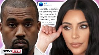 Kanye West Publicly Apologizes To Kim Kardashian After Twitter Tirade!