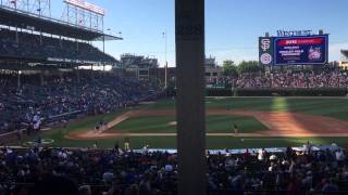 Chicago's Wrigley Field: the View from Aisle 228, Row 12,  Seat 3