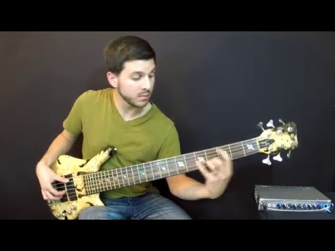 Warwick Custom Shop Thumb NT 6 Bass Demo - Mark Michell - Scale the Summit