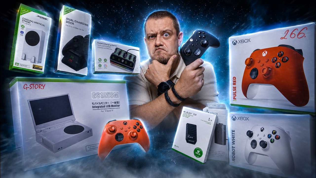 Большая Распаковка Товаров С Алиэкспресс, Озон и ВБ Для Xbox!