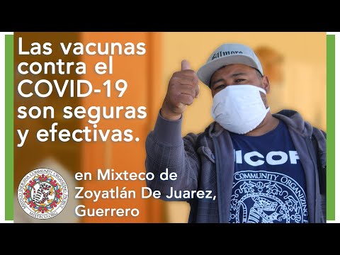 Las vacunas son seguras y efectivas (Mixteco de Zoyatlán De Juárez, Guerrero)