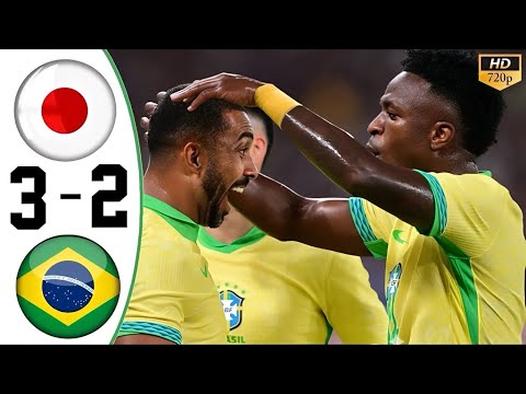  Japan vs Brazil 3-2 | All Goals & Highlights2025