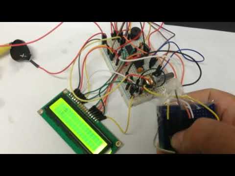 Play Tetris on a 20X4 Character LCD Display  Arduino