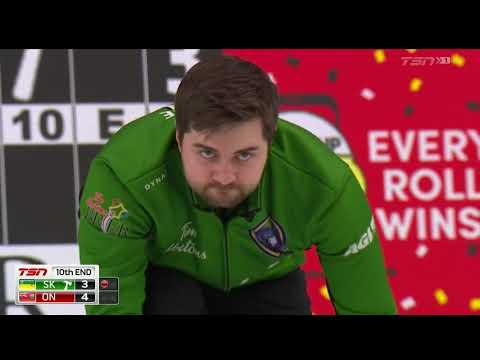 #brier2021 Epping(ON) steals the win from Dunstone(SK) with rocks, not clocks #spiritofcurling