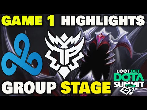 Cloud9 vs Thunder Predator Game 1 Highlights Dota Summit 12 Group Stage