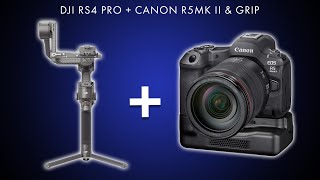 DJI RS4 + GIANT Camera? Here's how you Balance it