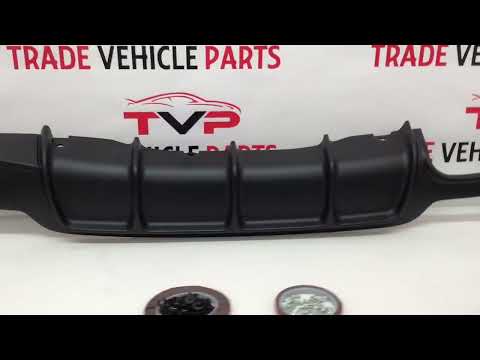 Fits BMW 5 Series F32 F33 F36 Body Kit Front Lip Diffuser Spoiler Side Skirt Mat Black video