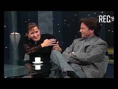 Entrevista y chascarros de Andrea Tessa y Roberto Vander en Una vez más (1988)