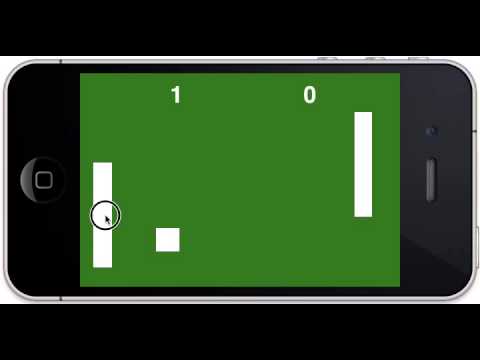 Atari's Pong, Built With RubyMotion
