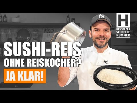 Cooking sushi rice in a pot? The 4x10 minute rule guarantees success!