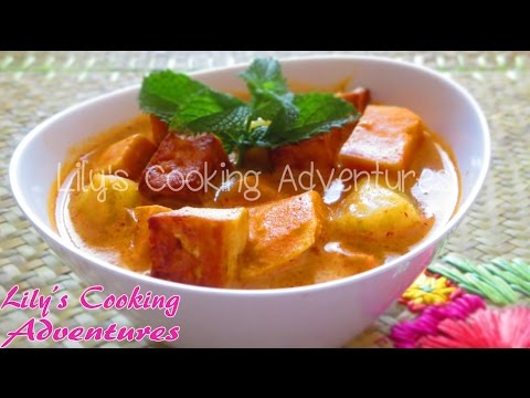 Vegetarian Thai Massaman Curry Recipe | Cach Nau Cari Thai Chay | Ca Ri Chay