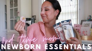NEWBORN MUST HAVES 2023 ... from a 3rd time mom!