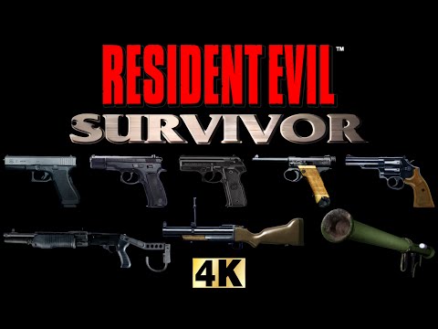 Resident Evil Survivor | Ultimate Weapon Showcase (4K)