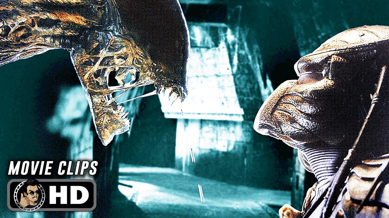 AVP: ALIEN VS. PREDATOR CLIP COMPILATION #4 (2004) Sci-Fi