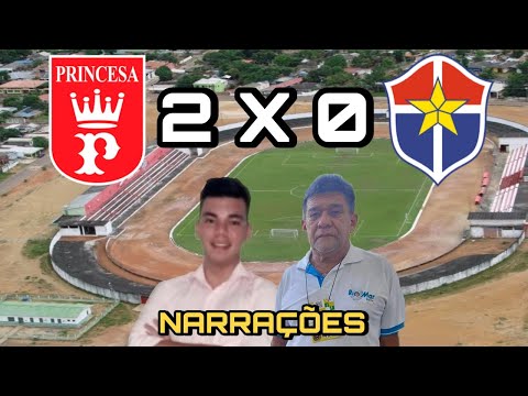 Narrações - Veja os gols entre Princesa do Solimões 2 x 0 Fast Clube pela Semifinal do barezão 22