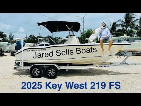 Best Budget Friendly NEW 21' Center Console | 2025 Key West 219 FS | $64,900