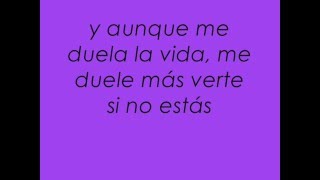 Morat - Cuanto me duele (letra/lyrics)