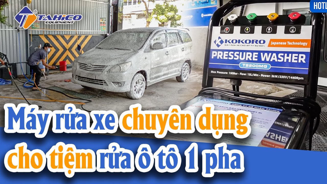 Kinh nghiệm mua máy rửa xe áp lực cao tối ưu chi phí 5
